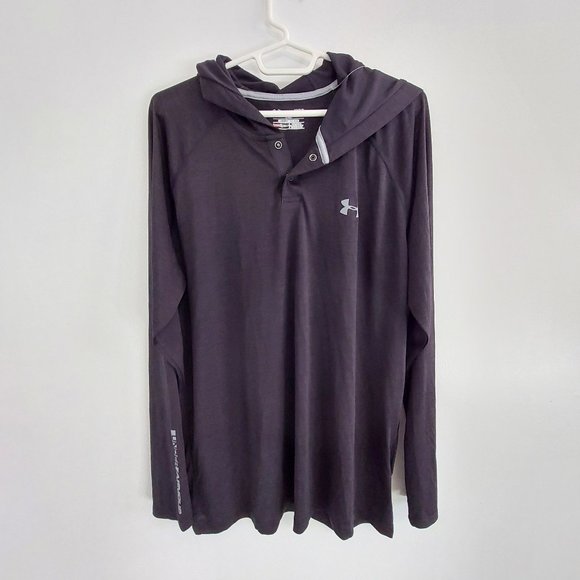 Under Armour Black Men's Athleticwear Hoodie - Picture 1 of 3